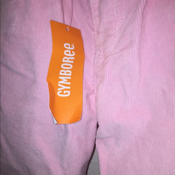 NWT Gymboree Girl’s Pink Shimmery Corduroy Pants - Picture 6 of 6